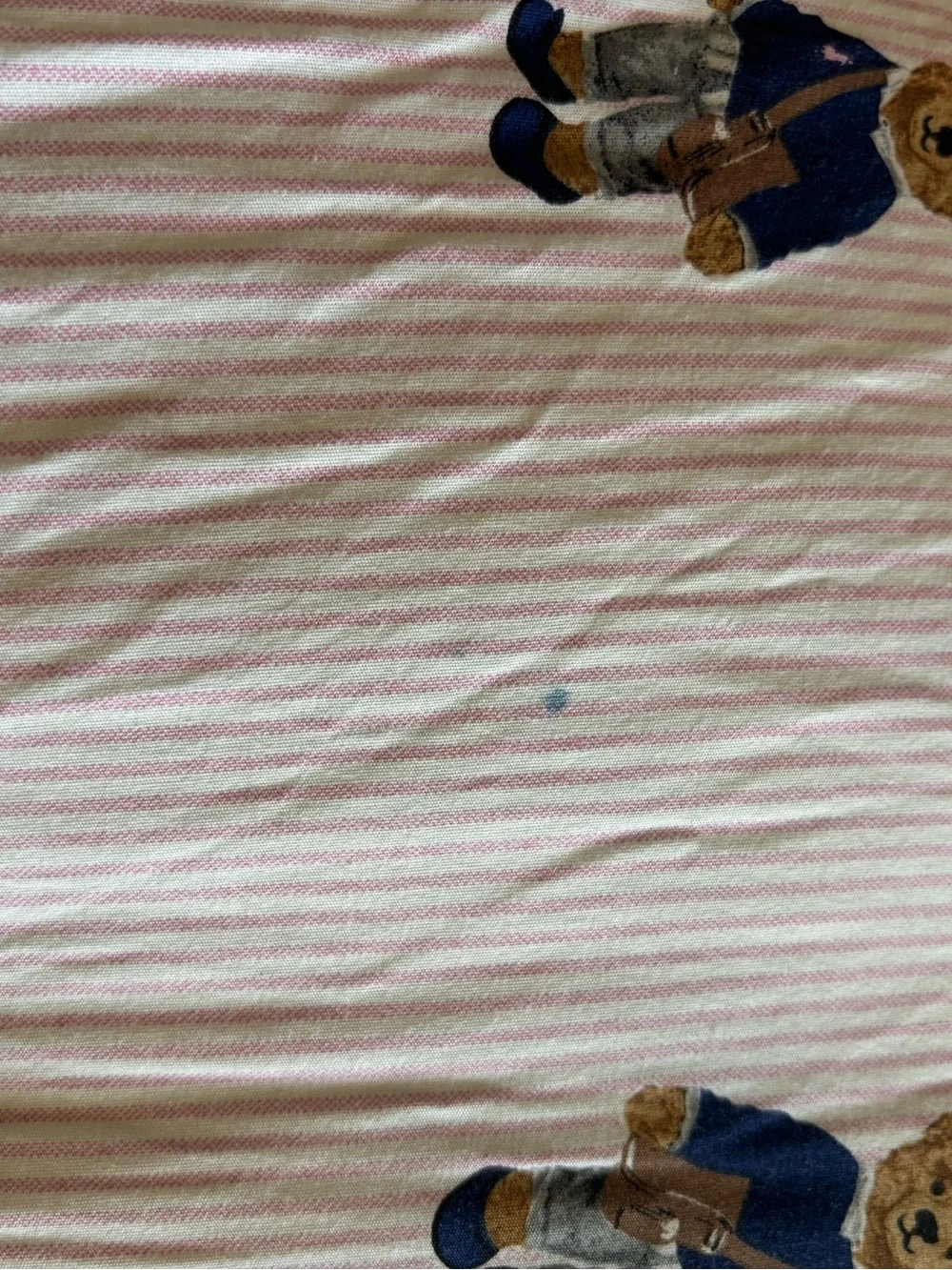 Ralph Lauren Twin Pink Polo Bear Comforter